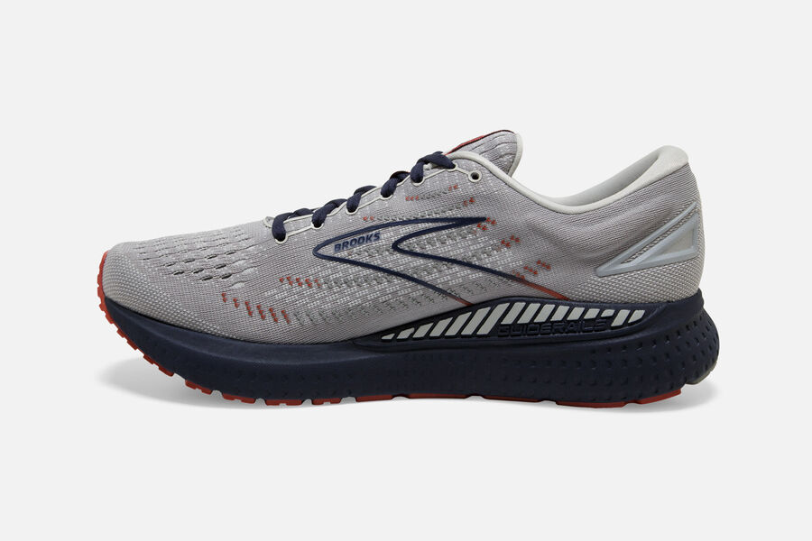 Brooks Glycerin Gts 19 Road Loopschoenen Heren - Grijs/Zwart - 257618DZI